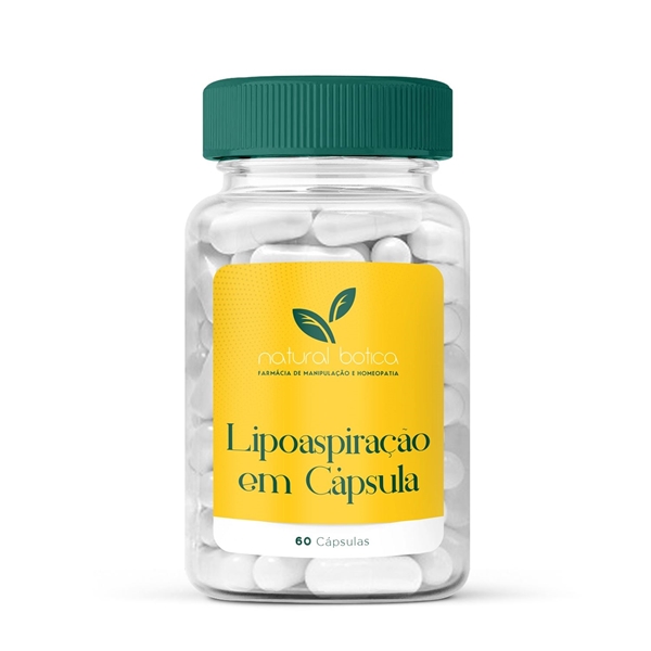 Lipoaspiração em Cápsula 60 Cápsulas